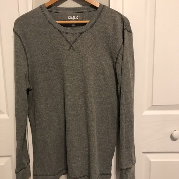 Old Navy Other - Old Navy Classic Crew Neck Henley. Gray. Size L Old Navy Other - Old Navy Classic Crew Neck Henley. Gray. Size L